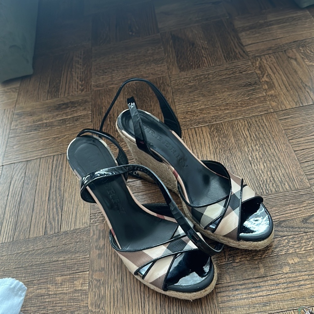 Burberry espadrilles heels - Picture 2 of 8